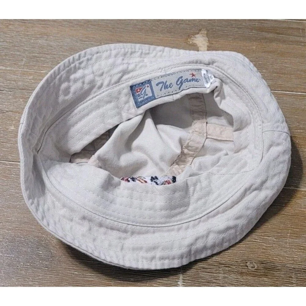 Florida State University Youth Seminoles Bucket Hat The Game Beige Tan FSU NCAA